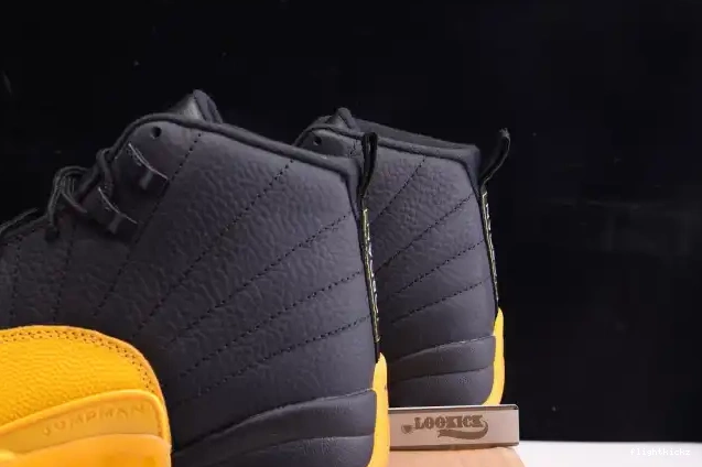 Gold Retro Black University 12 Air 130690-070 Jordan 0426